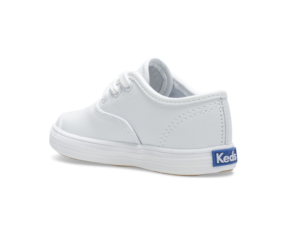 Keds Sneakers White - Champion Toe Cap - Kids MZFAEB-845